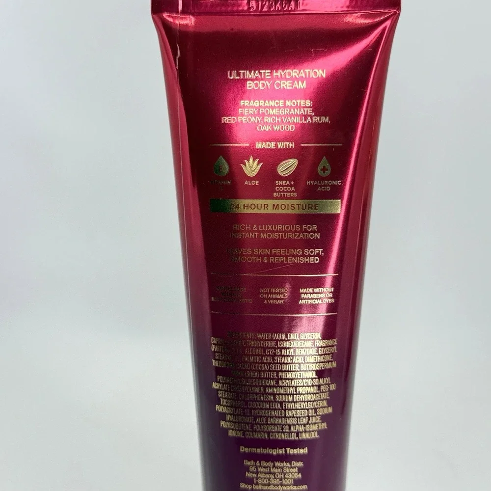 LOT OF 2 Bath‎ & Body Works Forever Red Body Cream Lotion Set 24Hr Moisture New
